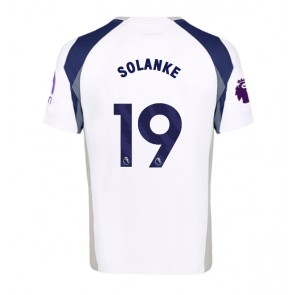 Lacne Muži Futbalové dres Tottenham Hotspur Dominic Solanke #19 2025-26 Krátky Rukáv - Domáci